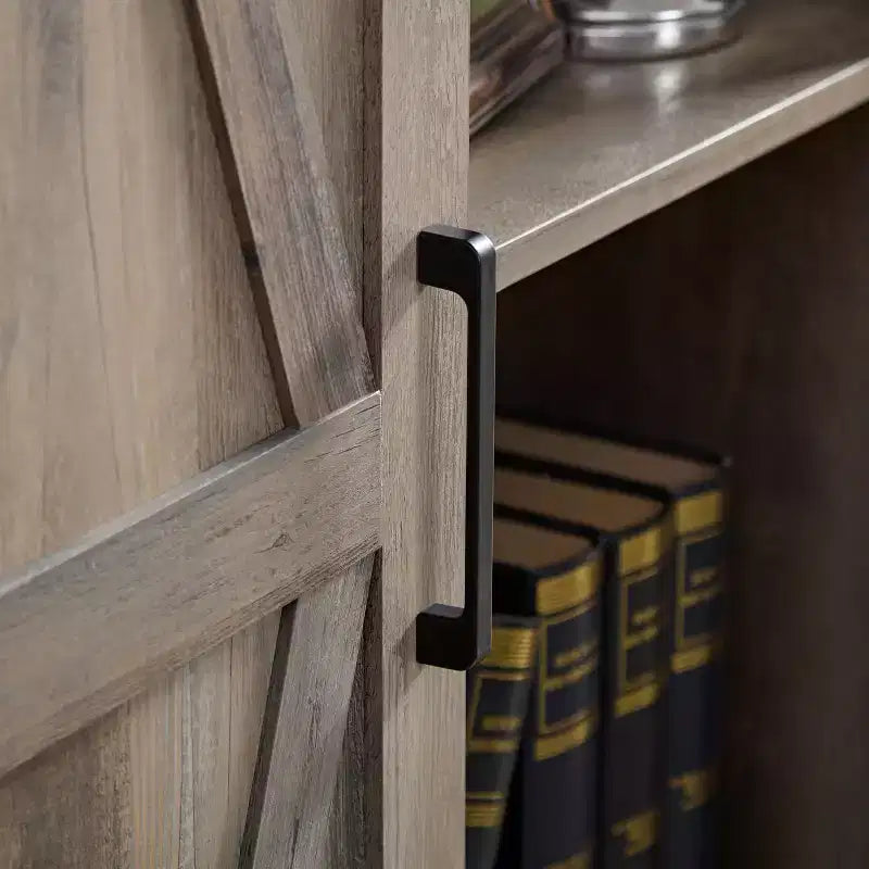 Meuble de rangement autoportant pour salle à manger, buffet avec portes coulissantes, étagères ouvertes et cachées, quincaillerie de qualité, meuble bar à vin