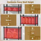 Meuble de rangement 4 niveaux pour toilettes, organisateur de salle de bain avec étagère réglable et panier, meuble de rangement pour petits espaces noir