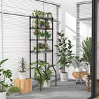Meuble de rangement 4 niveaux pour toilettes, organisateur de salle de bain avec étagère réglable et panier, meuble de rangement pour petits espaces noir