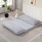 Canapé-lit pliable en mousse rembourré, matelas de sol large et moelleux, canapé mural transformable