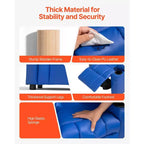 Fauteuil inclinable pour enfants, fauteuil inclinable pour tout-petits avec porte-gobelets et poches, dossier réglable de 107 à 126, canapé inclinable en cuir PU facile à nettoyer