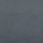 Cadre de lit avec tête de lit velours gris foncé California King Moderne
