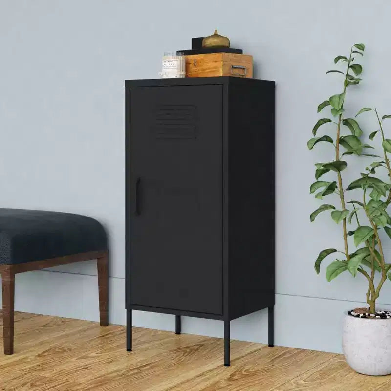 Armoire de rangement, classeur autoportant avec étagères pour bureau, en acier