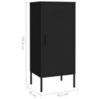 Armoire de rangement, classeur autoportant avec étagères pour bureau, en acier