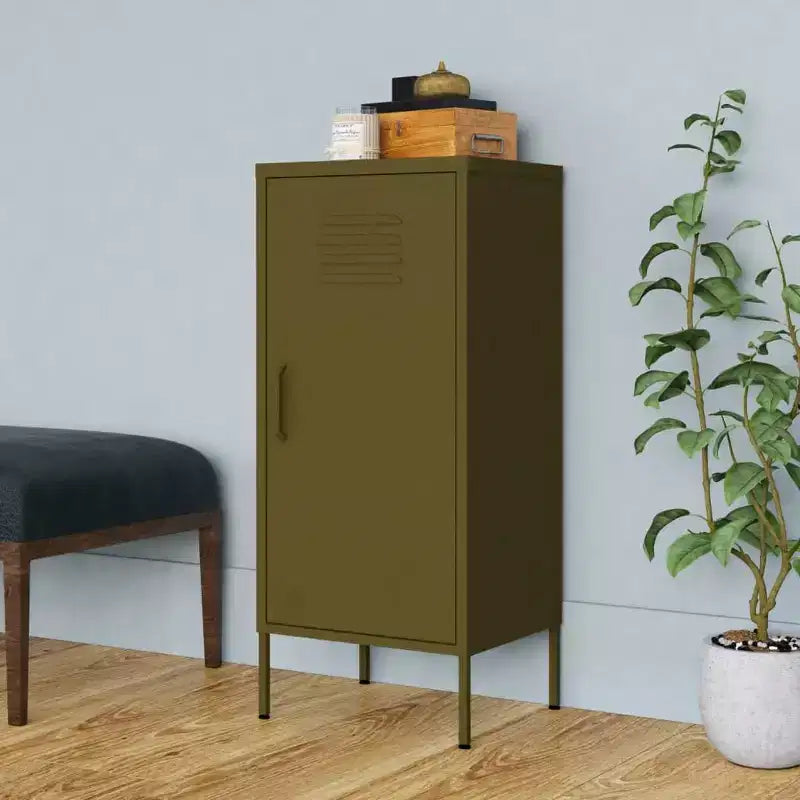 Armoire de rangement, classeur autoportant avec étagères pour bureau, en acier
