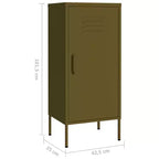 Armoire de rangement, classeur autoportant avec étagères pour bureau, en acier