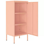 Armoire de rangement, classeur autoportant avec étagères pour bureau, en acier