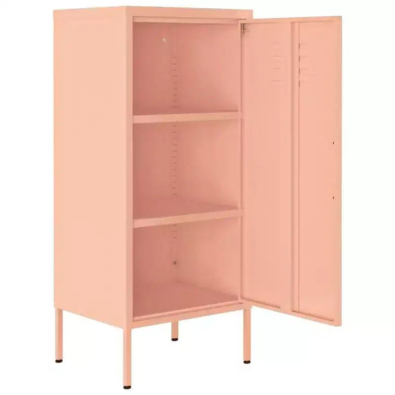 Armoire de rangement, classeur autoportant avec étagères pour bureau, en acier