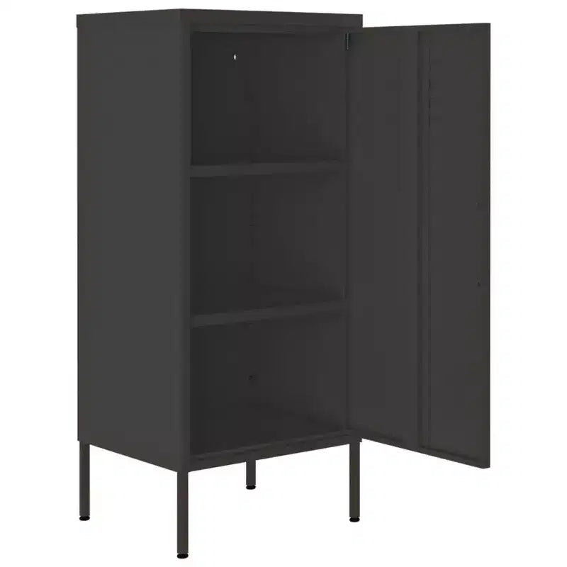 Armoire de rangement, classeur autoportant avec étagères pour bureau, en acier
