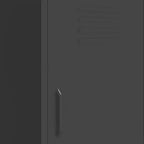 Armoire de rangement, classeur autoportant avec étagères pour bureau, en acier